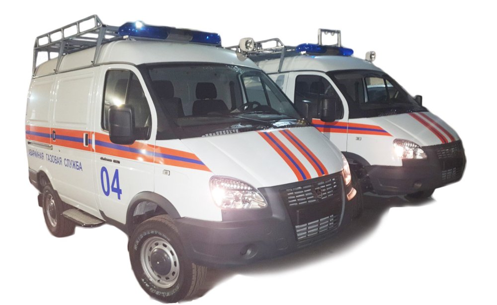 Автомобили для аварийной службы газа на базе ГАЗ Соболь 27527