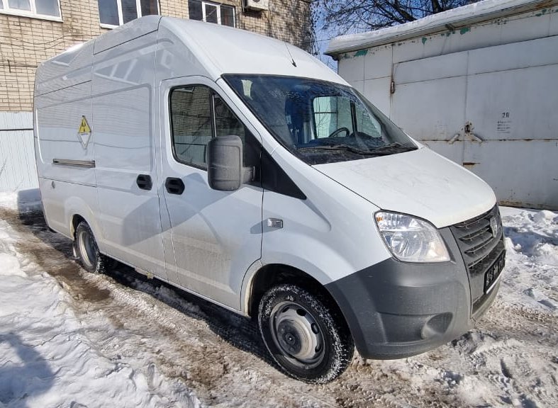 Автомобиль Газель НЕКСТ для перевозки радиоактивных веществ 7 класса опасности